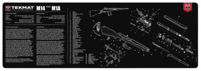 M14 (M1A) TekMat Gun Cleaning Mat 12×36