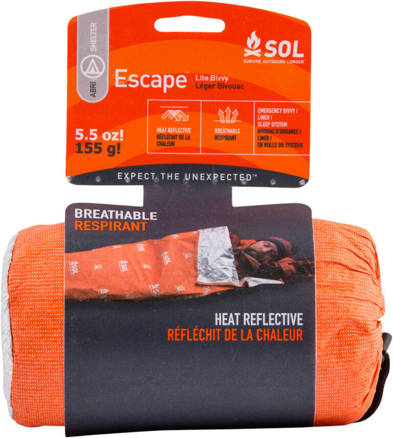Adventure Medical Kits 01401241 SOL Escape Bivvy Lite Orange 82" x 32"