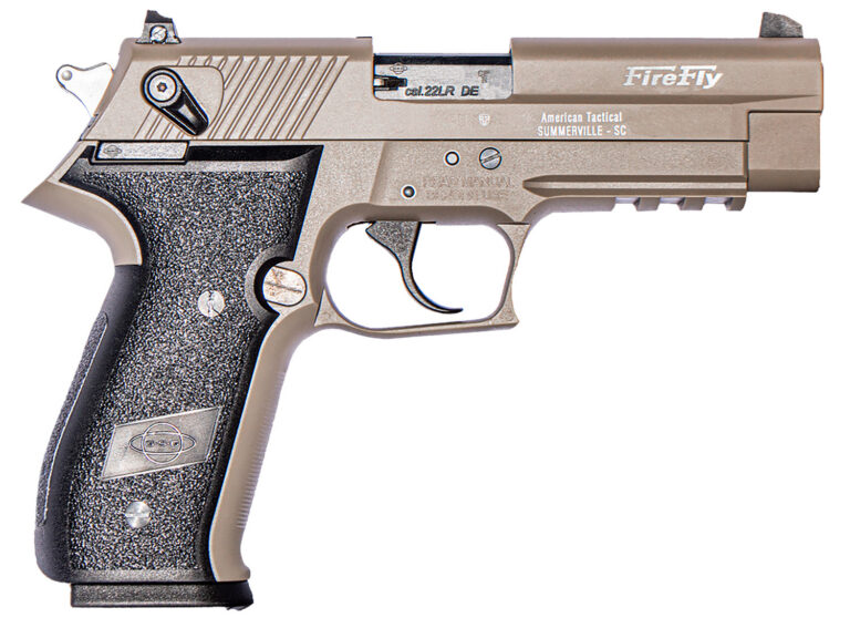 ATI GSG FIREFLY HGA .22LR TAN 4" BL NO THREADS 10RD