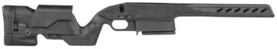 Archangel AAS111MLA Precision Elite Stock  Black Synthetic Aluminum Pillar Bedded for Savage 110/111 Long Action Magnum Caliber