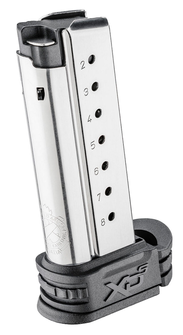 Springfield Armory XDS0908 XD-S 9mm Luger Springfield Silver XD-S 8 Extended