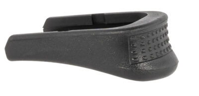 Pearce Grip PG48 Grip Extension  made of Polymer with Texture Black Finish & 5/8″ Gripping Surface for 9mm Luger Glock 43X, 48