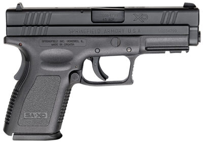Springfield Armory XD9645 XD Compact *CA Compliant 45 ACP 4″ 10+1 Black Black Po