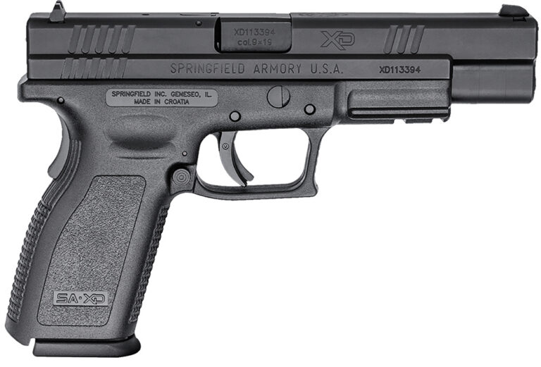 XD 9MM TACTICAL 5" BLACK W-2 10RND MAGAZINES