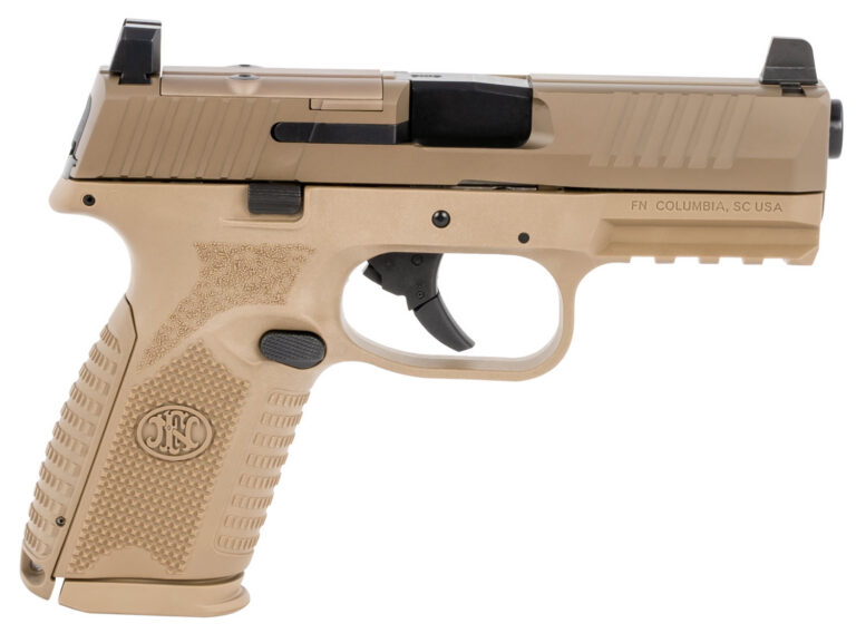 FN 66100741 509M MRD 9mm Luger 4" 15+1 Flat Dark Earth Flat Dark Earth Interchan