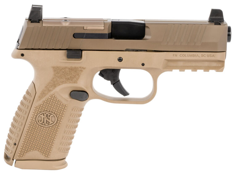FN 66100742 509M MRD 9mm Luger 4" 10+1 Flat Dark Earth Flat Dark Earth Interchan