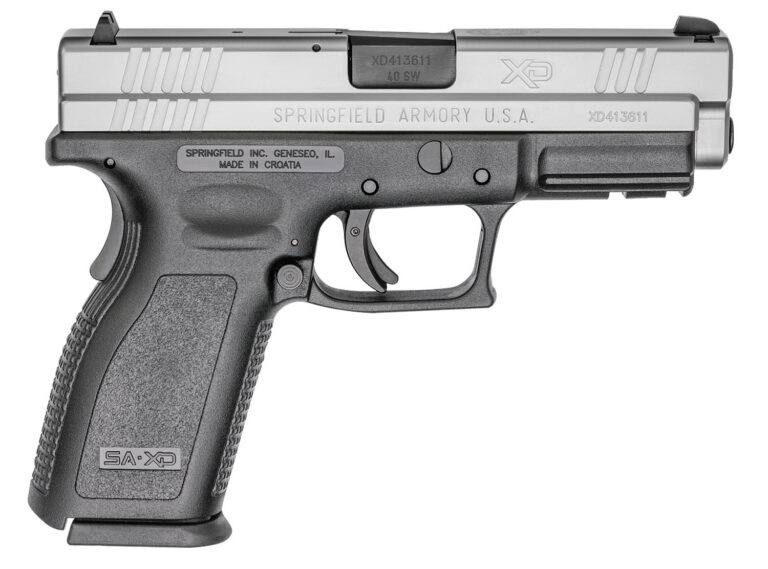 Springfield Armory XD9302 XD Service *CA Compliant* 40 S&W DA 4" 10+1 Black Poly