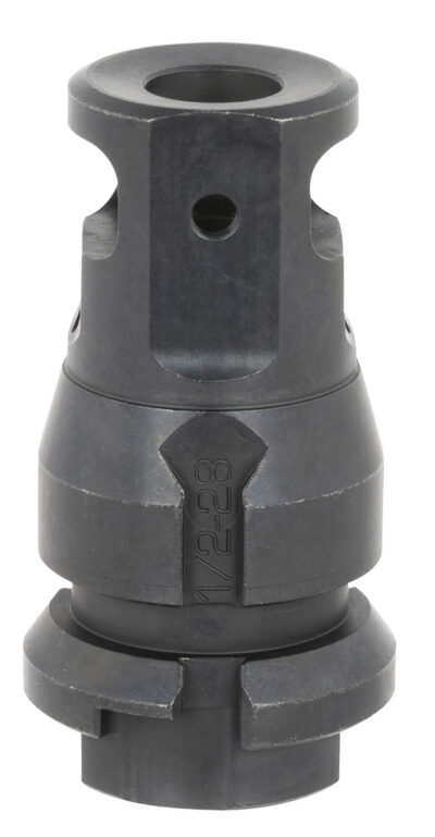Dead Air DA109 KeyMount Muzzle Brake Black with 1/2″-28 tpi Threads & 2.60″ OAL for Sandman Series, KeyMo Equipped Nomad-30 & Primal Suppressors
