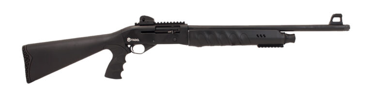 Citadel FWH202011 Warthog Black 12 Gauge 20" 3" 4+1 Fixed w/Pistol Grip Stock