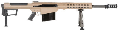 Barrett 18066 M107A1  50 BMG 20″ 10+1 Flat Dark Earth Cerakote Flat Dark Earth Fixed with Sorbothane Recoil Pad Stock Black Polymer Grip