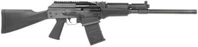 JTS Shotgun M12AK M12AK  12 Gauge Semi-Auto 3″ 5- 2.75″ Shells, 18.70″ Black Steel Barrel, Black Receiver, Black Fixed Synthetic Stock, Black Polymer Grip