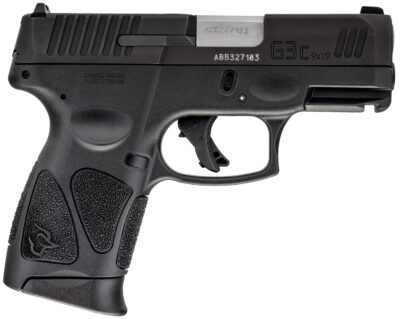 Taurus 1G3C93110 G3C  Compact Frame 9mm Luger 10+1 3.26″ Matte Stainless Steel Barrel, Matte Black Tenifer Serrated Steel Slide, Black Polymer Frame w/Picatinny Rail, Black Polymer Grip, Right Hand