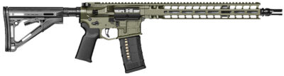 Radian Weapons R0536 Model 1 Carbine 223 Wylde 30+1 14.50″ Pinned & Welded Barrel, OD Green Billet Rec/M-Lok Handgaurd, Magpul Grip & CTR Stock, Ambi Controls, Mid-Length Gas