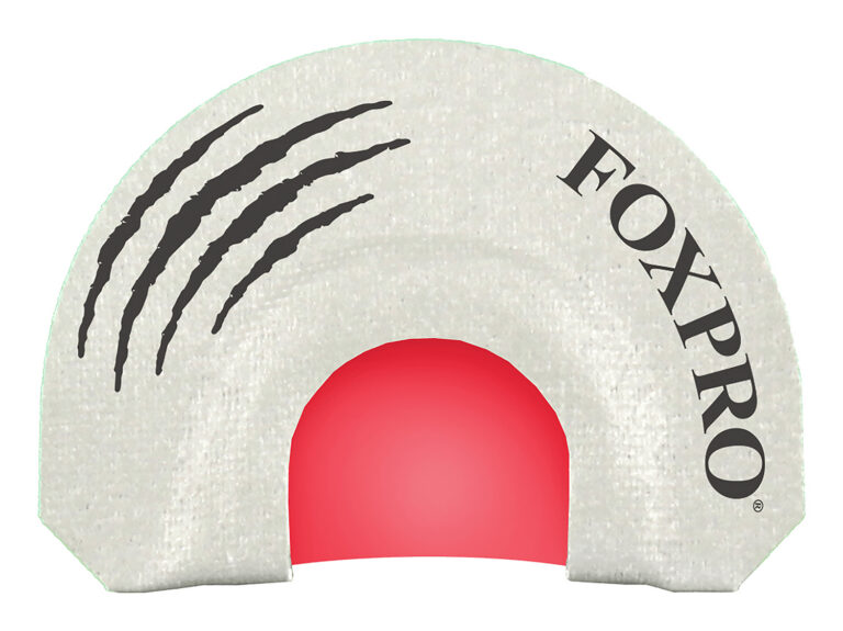 Foxpro SMOKINGGUN Smoking Gun Howler Diaphragm Call Double Reed Attracts Coyotes White