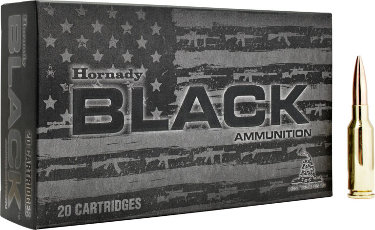 BLACK® 6MM ARC BOAT TAIL HOLLOW POINT RIFLE AMMO BLACK 6MM ARC 105GR BOAT TAIL HOLLOW POINT 20/BOX