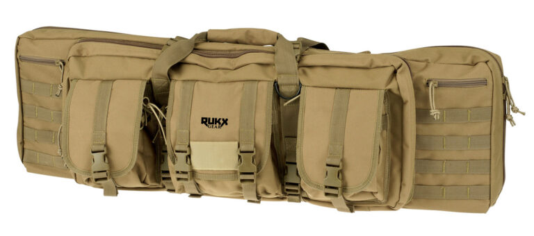 ATI TACTICAL 42" DOUBLE RIFLE BAG TAN RUKX GEAR