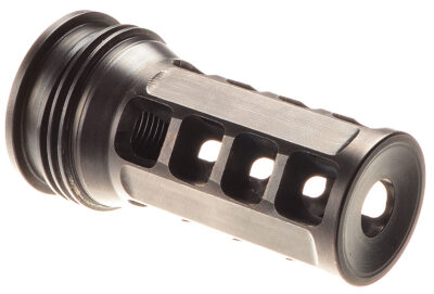 OSS SUPPRESSORS 1646 QD 338 Muzzle Brake 338 Caliber 5/8″-24 tpi 2.30″ Black