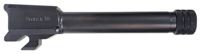 9MM LUGER BARREL W/O LCI FOR PSIG SAUER® P320 FULL SIZE P320FS 5.5” BBL 9MM LUGER W/O LCI 13.5X1MM-THREADED BLACK
