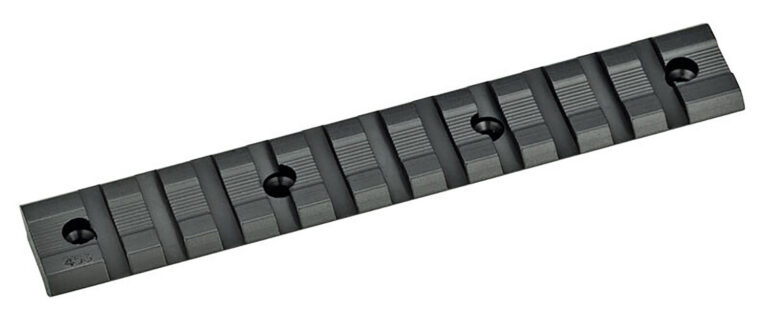 Weaver Classic Multi Slot Base Matte Black Savage 110 LA 840 Blister Pack