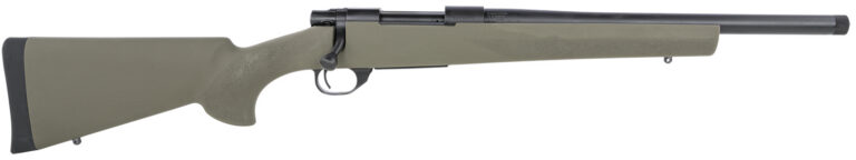 Howa HHGG65C16 1500 6.5 Creedmoor 10+1 16.25" Heavy Barrel Green Fixed Hogue Pi