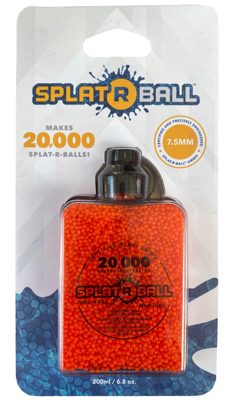 Splat R Ball 950022 Water Beads 7-7.5mm Polymer/ 20,000 Per Bottle