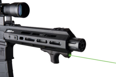 Viridian HS1 AR hand stop with integrated laser sighting device