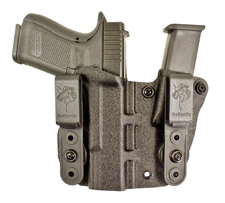 DeSantis Gunhide 160KA8BZ0 Hidden Truth AIWB Black Kydex Belt Clip Fits Glock 43/43X Right Hand