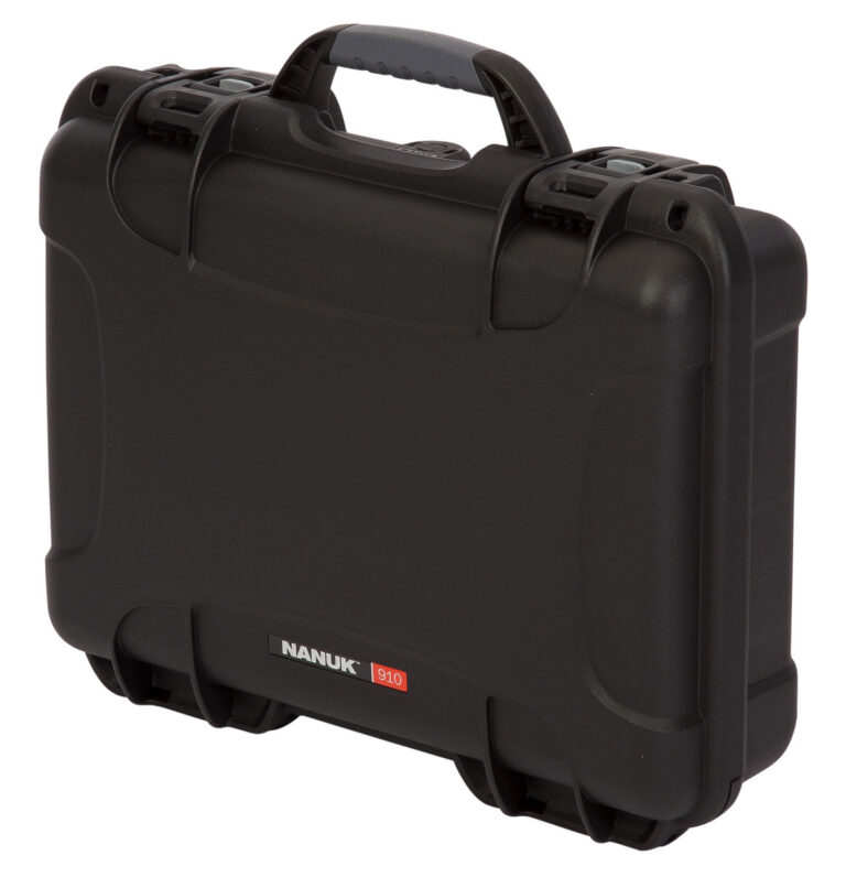 Nanuk Pistol and Accessory Hard Case w/Foam Black 13.2 in. x 9.2 in. x 3.8 in.