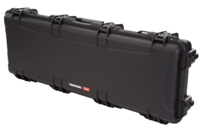 Nanuk Long Gun Hard Case w/Foam Black 44 in.  Retractable Wheels and Handle