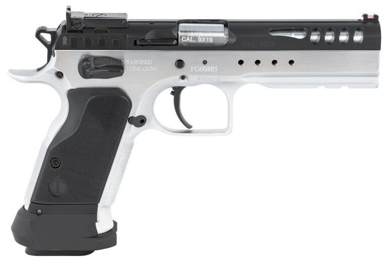 Tanfoglio IFG TF-LIMMSTR-9 Limited Master 9mm Luger 4.75" 18+1 Hard Chrome Black Steel Slide Black Polymer Grip