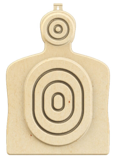 Birchwood Casey 3DTGTBTT Torso Target  31.25″ H x 21.25″ W x 1″ D 3D Bullseye Tan 3 Per Pack