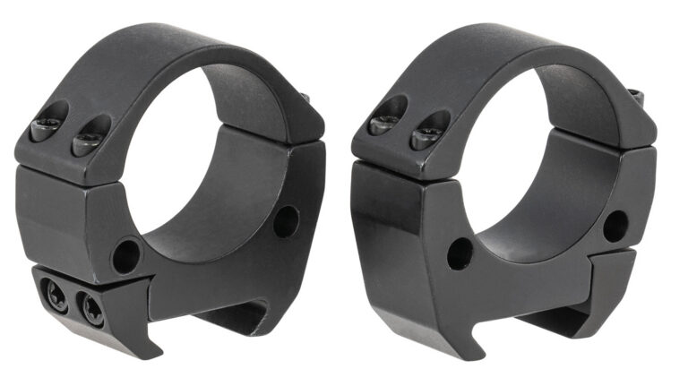 Talley TMS30L Modern Sporting Black Anodized Aluminum 30mm Tube Low Picatinny Rail 0 MOA