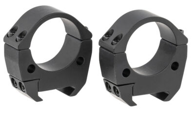 Talley TMS30M Modern Sporting  Black Anodized Aluminum 30mm Tube Medium Picatinny Rail 0 MOA
