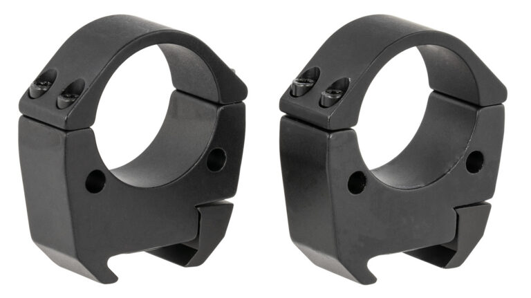 Talley TMS30H Modern Sporting Black Anodized Aluminum 30mm Tube High Picatinny Rail