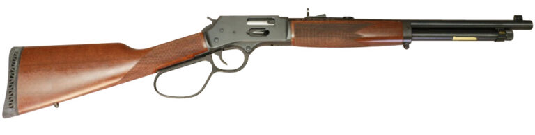 Henry H012GR Big Boy Carbine Side Gate Full Size 44 Mag 7+1 16.50" Blued Steel Barrel, Blued Steel Receiver, American Walnut Wood Stock Right Hand