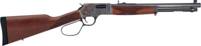 Henry H012GRCC Big Boy Carbine Side Gate Full Size 44 Mag 7+1 16.50″ Blued Octagon Barrel, Color Case Hardened Steel Receiver, American Walnut Wood Stock Right Hand