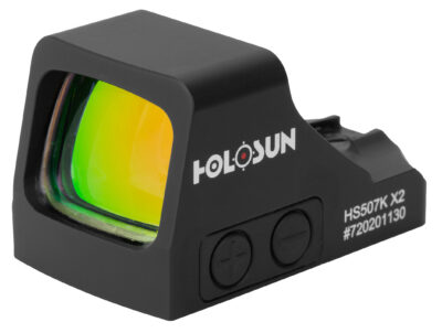 Holosun HS507KX2 HS507K X2 Black Anodized 0.58 x 0.77 2 MOA Red Dot/32 MOA Red Circle Multi Reticle