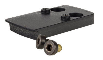 Trijicon AC32092 Adapter Plate  Matte Black Steel, Fits Springfield Hellcat OSP/S&W M&P Shield C.O.R.E, RMSc Footprint Mount