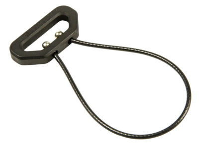 Blue Force Gear UWL325BK Universal Wire Loop  Anodized Black 6061-T6 Aluminum 3.25″