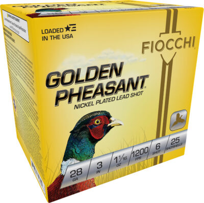 Extrema Hunting 28ga 3” 1-1/16 oz #6 25bx GOLDEN PHEASANT 28 GAUGE 3” 1-1/16 #6 SHOT 25/BOX