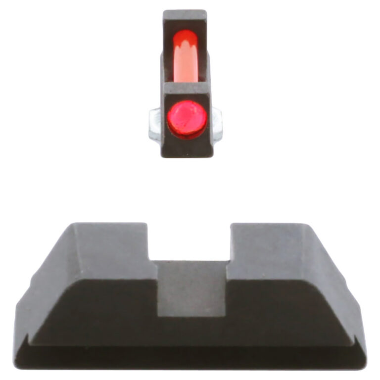 RANGE FO SIGHT SET FOR GLOCK®G1-4 19,23,42 /GLOCK G5 20,21 RANGE SIGHT SET RED FIBER GLOCK 9MM G1-4/G5 10MM.45 ACP