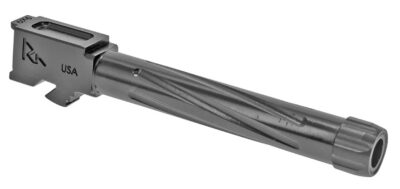 Rival Arms RA20G104D Precision V1 Match Grade 9mm Luger Compatible w/Glock 17 Gen5, 4.49″ Fluted Threaded PVD Stainless Steel