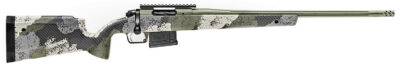 Springfield Armory BAW92265CMG Model 2020 WayPoint  6.5 Creedmoor 5+1 Cap 22″ Mil-Spec Green Cerakote Rec/Barrel Evergreen Camo Carbon Fiber Hybrid Profile with M-LOK Stock Right Hand (Full Size)