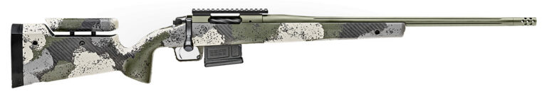 Springfield Armory BAW92265CMGA 2020 WayPoint 6.5 Creedmoor 5+1 22" Evergreen Camo Hybrid Profile w/Adjustable Cheek Comb Stock Mil-Spec Green Cerakote Right Hand