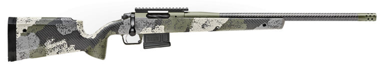 Springfield Armory BAW92265CMCFG 2020 WayPoint 6.5 Creedmoor 5+1 22" CF Evergreen Camo Hybrid Profile w/M-LOK Stock Mil-Spec Green Cerakote Right Hand