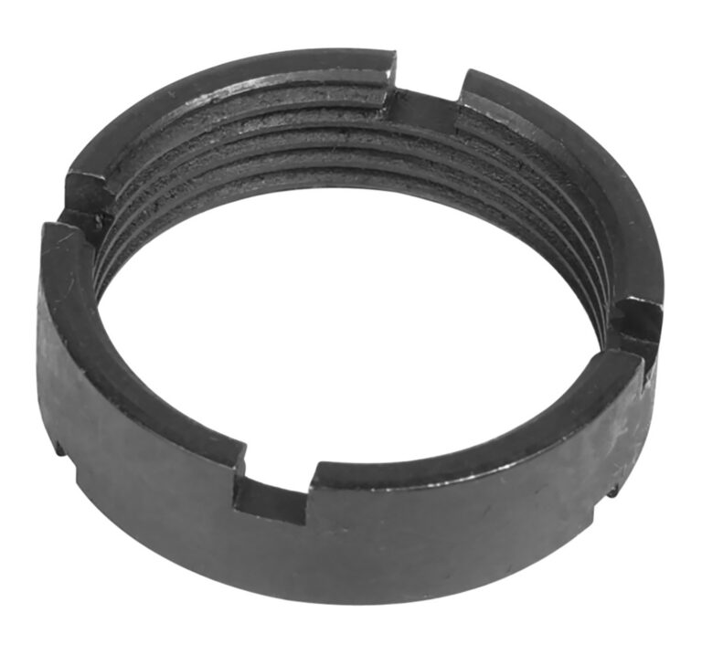 LBE Unlimited ARCNUT Castle Nut 4140 Steel Black Phosphate AR-15