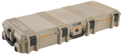 Pelican VCV730 Vault Tactical 44″ Tan Polymer 2 Rifles w/Wheels