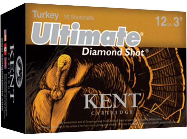 Kent Cartridge C123TK505 Ultimate Turkey 12Gauge 3" 1 3/4oz 5Shot 10 Per Box/10 Case