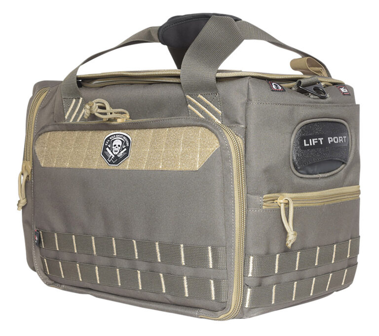 GPS L/M Range Bag with Foam Cradle Black 4 Handgun and 2 Ammo Dumps
