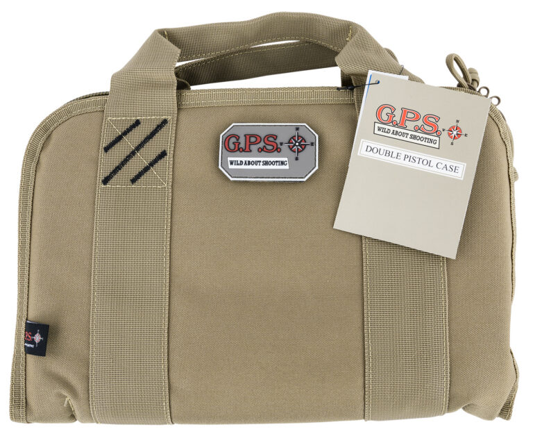 GPS Bags 1308PCT Double Tan Nylon w/ Visual ID Storage System